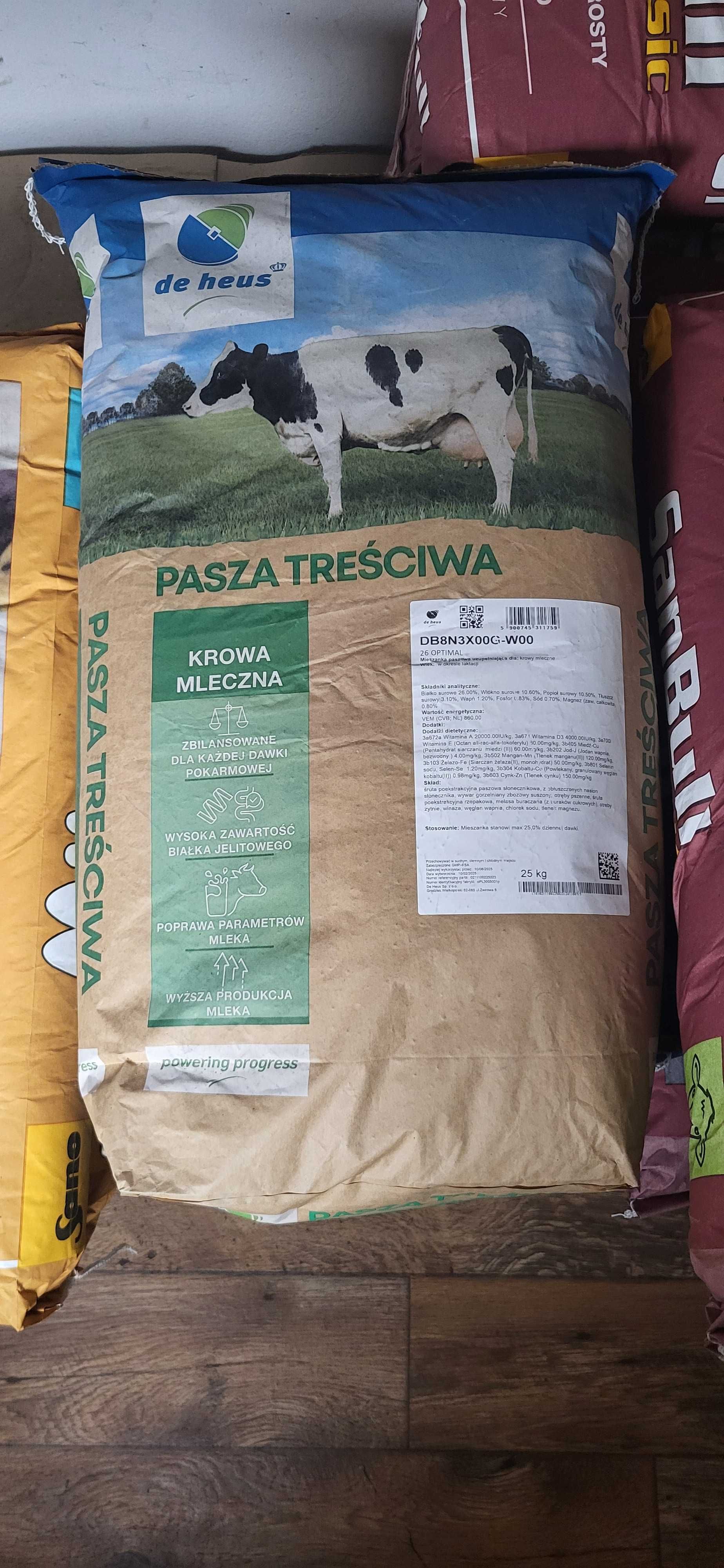 Optimal 26 pasza dla krowy mlecznej