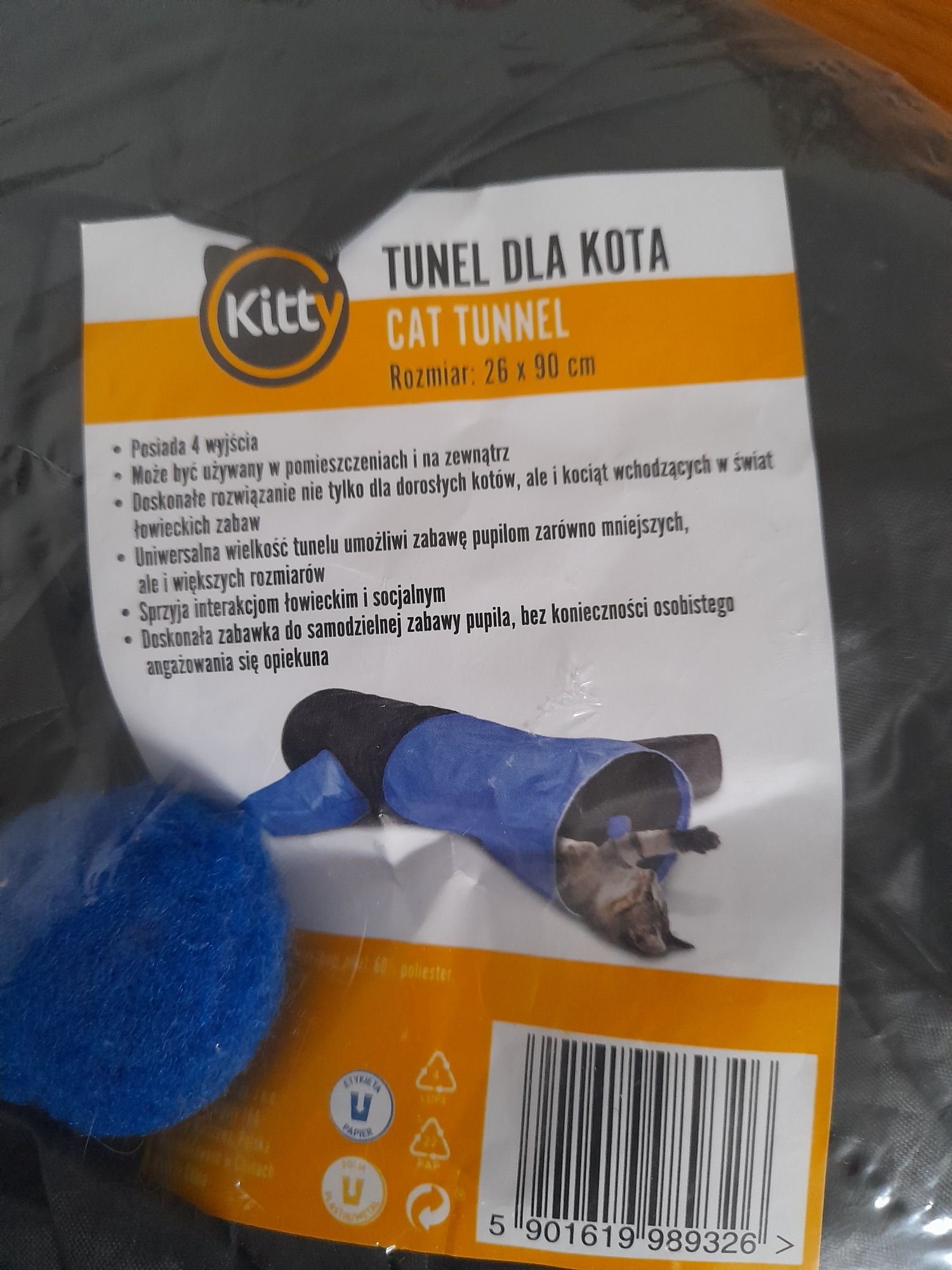 Tunel dla kota, tunel, kot, zabawka dla kota