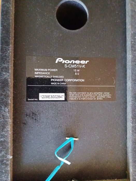 pioneer x-cm51v-k-w  мініцентр