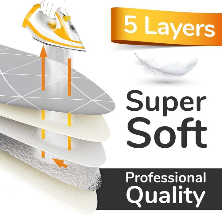 Nowy pokrowiec na deskę do prasowania / deska / 3XL 50x150cm !9213!