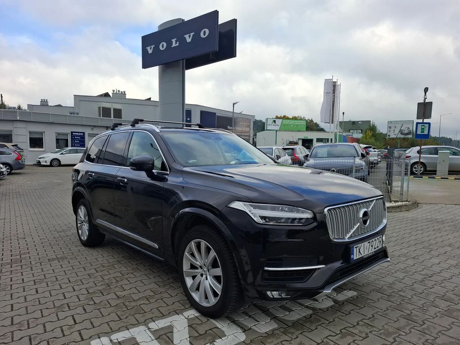 Volvo XC 90 Piękne XC90 inscription najbardziej luksusową wersja Serwis ASO do koń