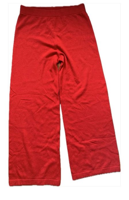 Benetton широкие брюки шерстяные женские