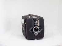 Máquina fotográfica analógica vintage 120mm Dacora Daci 1:9