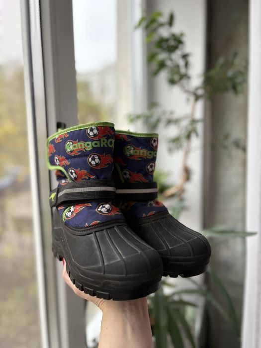 Снігоходи зимові чоботи для хлопчика 32 розмір