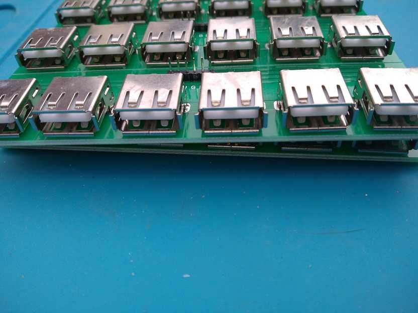 1 планка адаптера USB 2,0 для DIP-адаптера, 6 штырьков, 6 разьемов