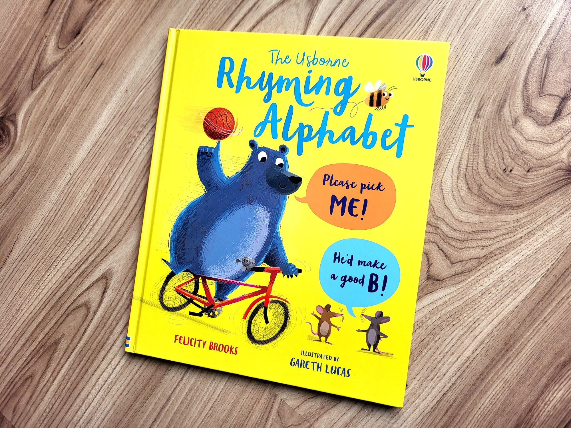 Rhyming Alphabet Usborne rymowany alfabet po angielsku