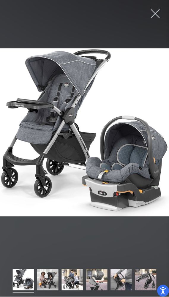 Коляска 2 в 1 Chicco mini Bravo plus