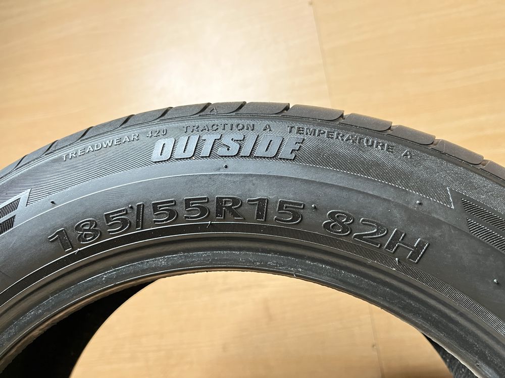 185/55 R 15 Kumho Як Нові EcoWing ES01 Літо пара шини