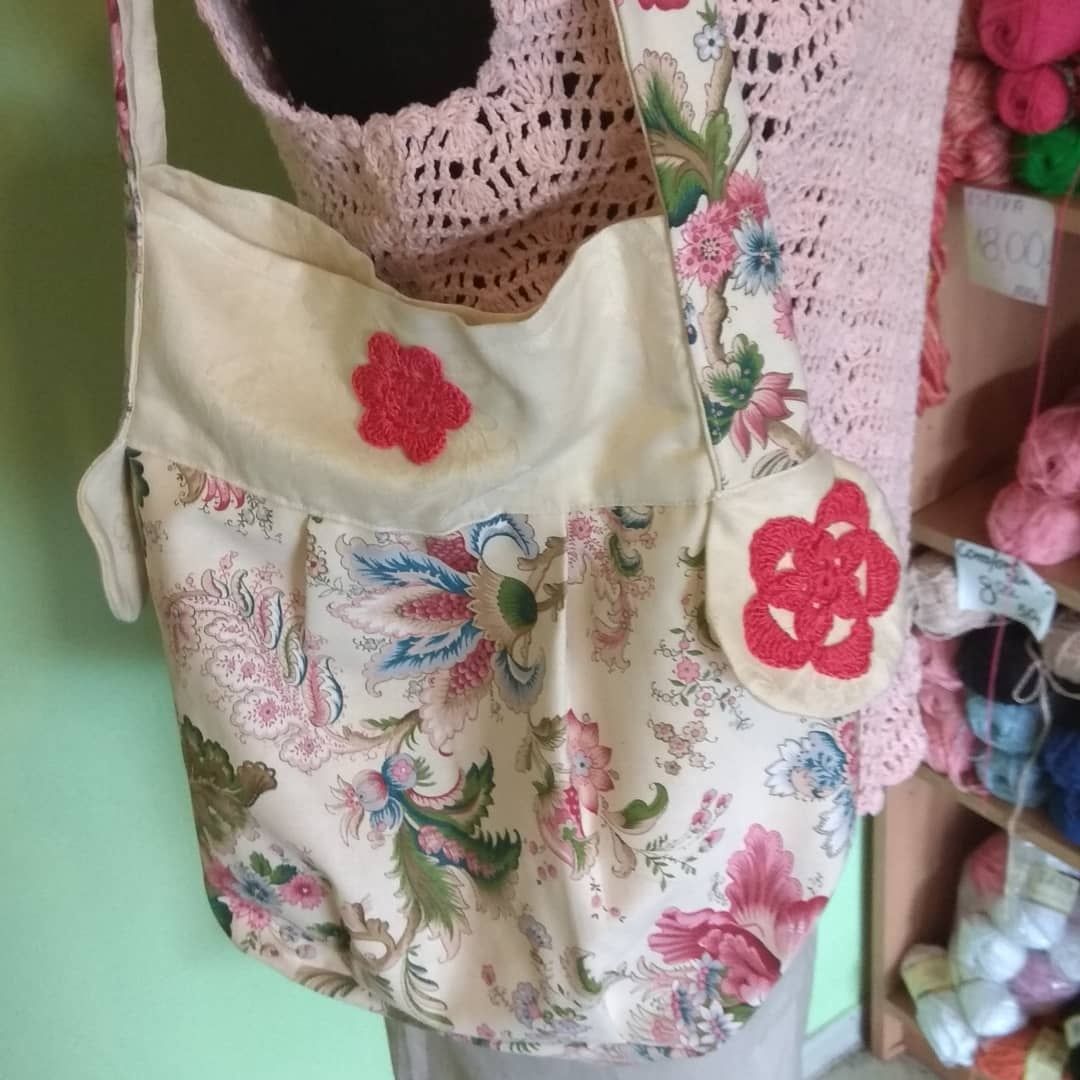 Torba na zakupy rękodzieło