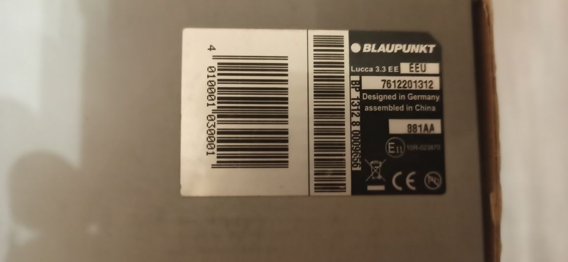 Новигатор Blaupunkt travel pilot lucca 3.3EE