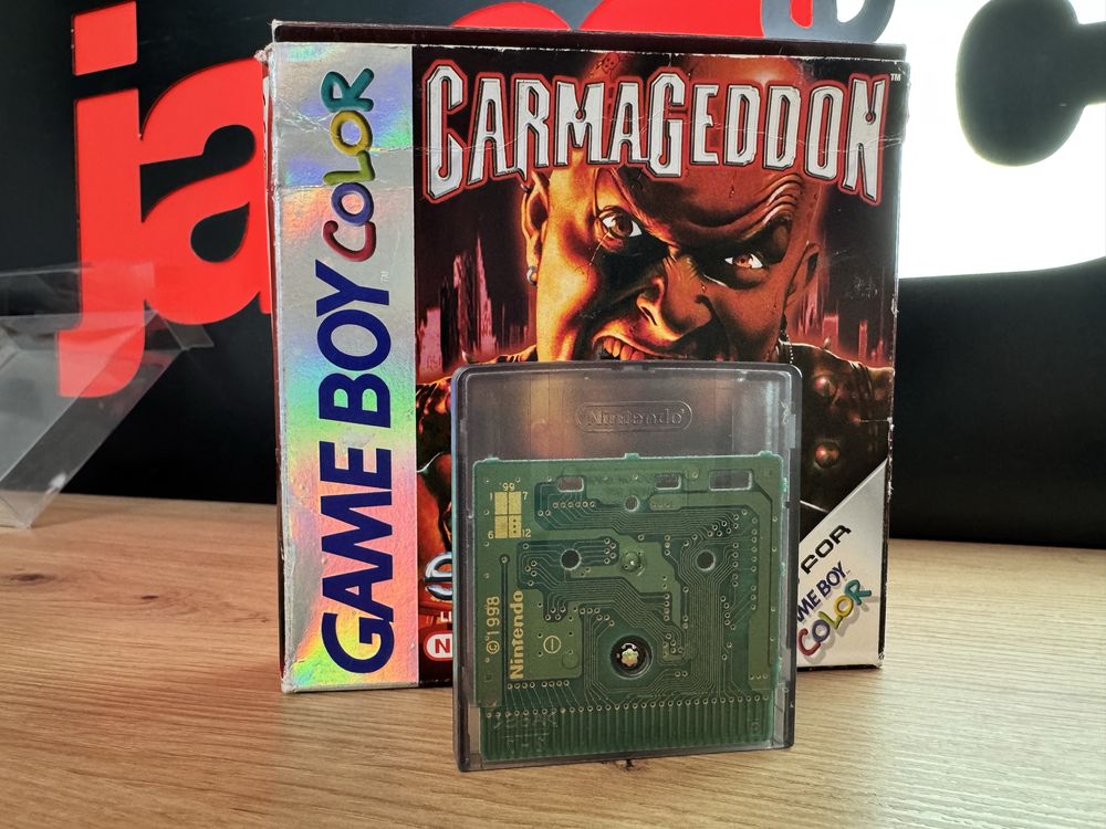 Carmageddon EUR Game Boy Color CIB Oryginalna gra zestaw box