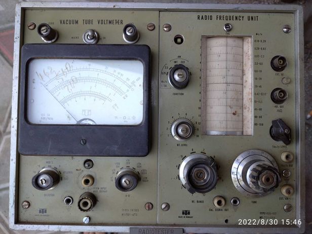 радіотестер TR-0608 часів  СССР