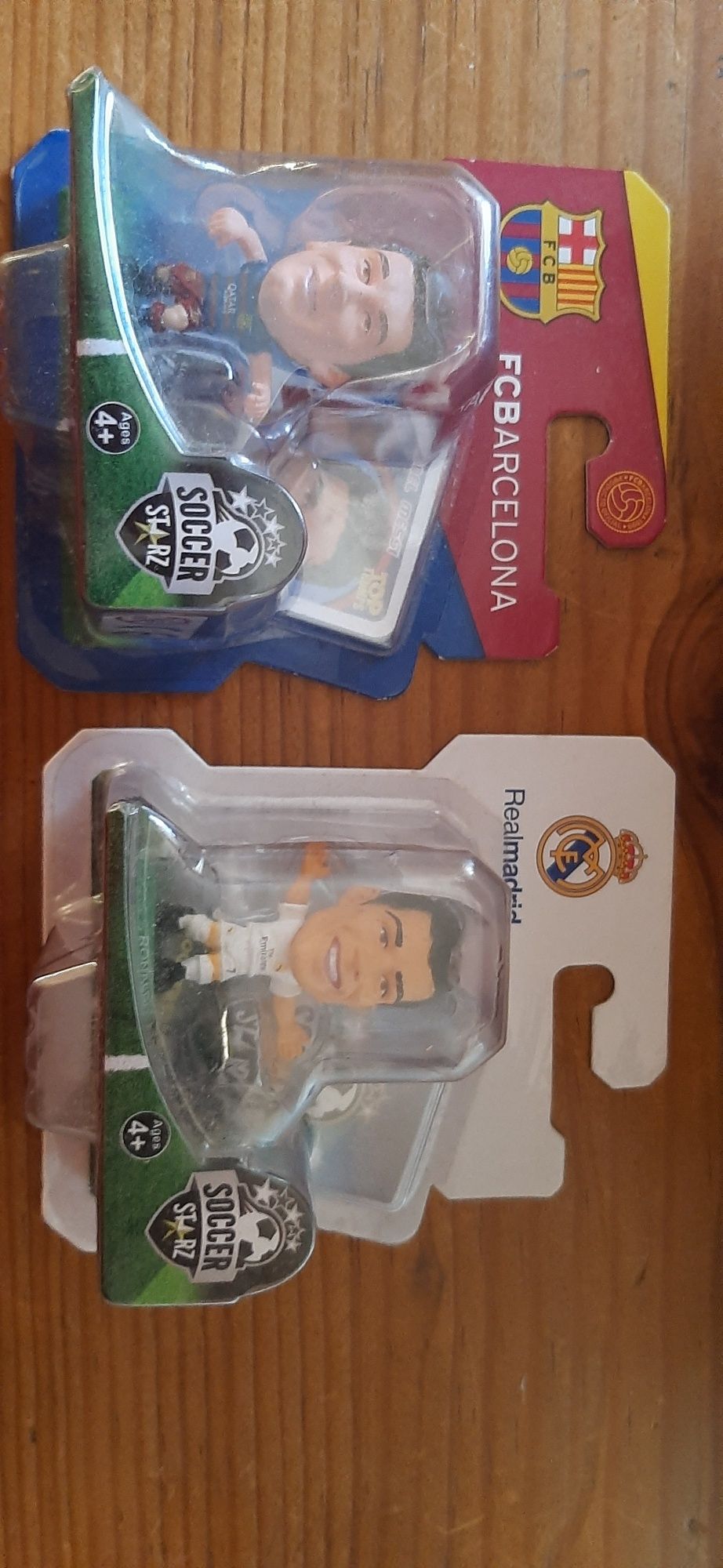 Figura com carta Ronaldo soccerstarz seladas