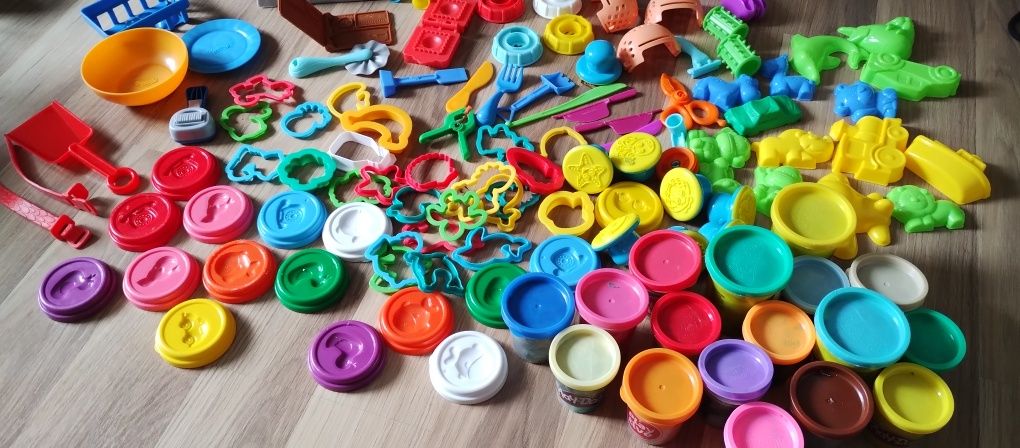 Play doh zestaw makaron,fryzjer, kasa