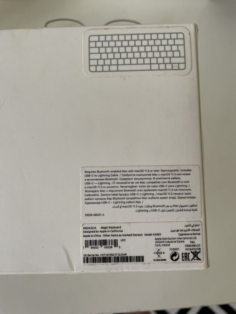 Klawiatura apple Magic Keyboard