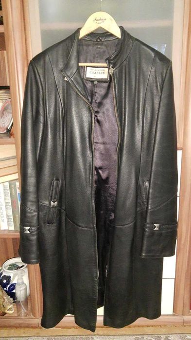 Кожаный кардиган 2500грн
