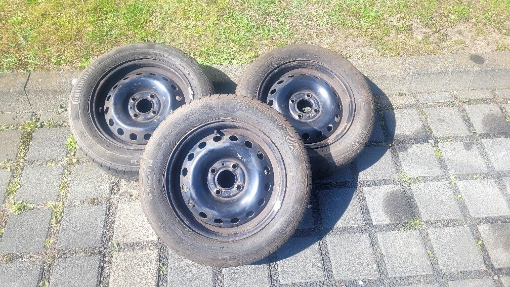 Komplet 3 kół 165x165 r14 4x100