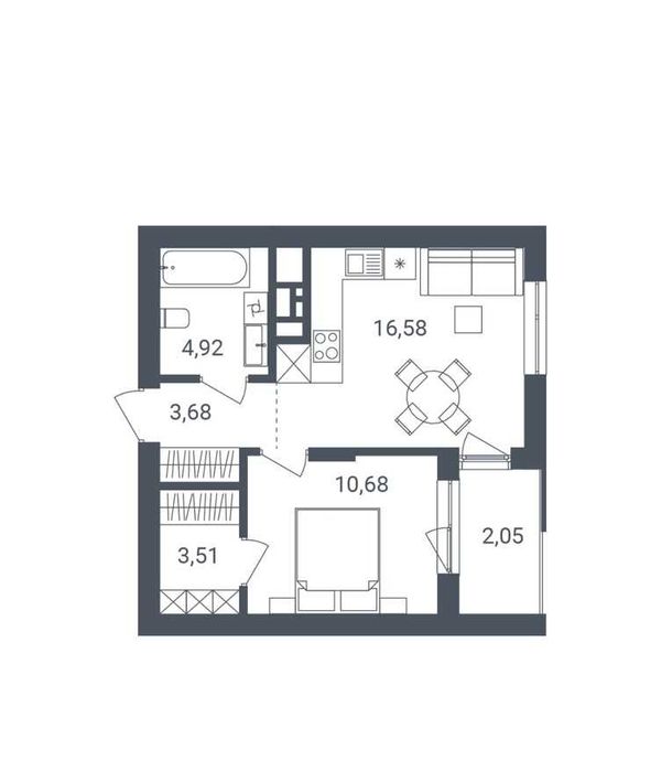 продаж 1 кім. квартири_вул. Тролейбусна_$ 60 000_БЕЗ КОМІСІЇ