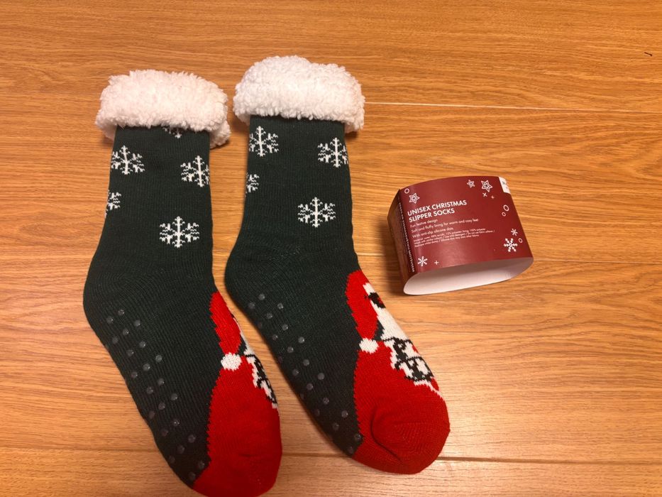 Шкарпетки Санта клаус різдвяні теплі 39-42 розмір нові чоловічі жіночі