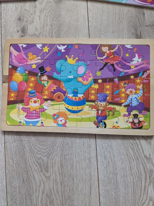 Пазли великі дерев'яні