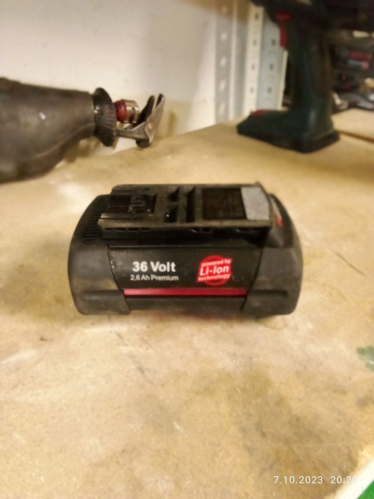 Bateria 36 V bosch Aku 2,6 ah