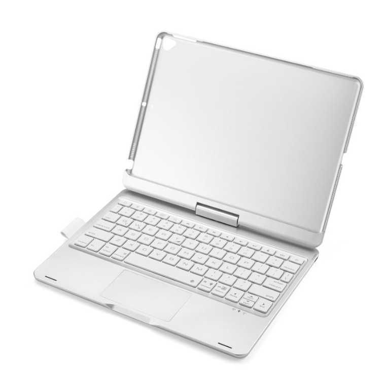 Podświetlana Obrotowa Klawiatura TouchPad iPad 10.2 9 8 7