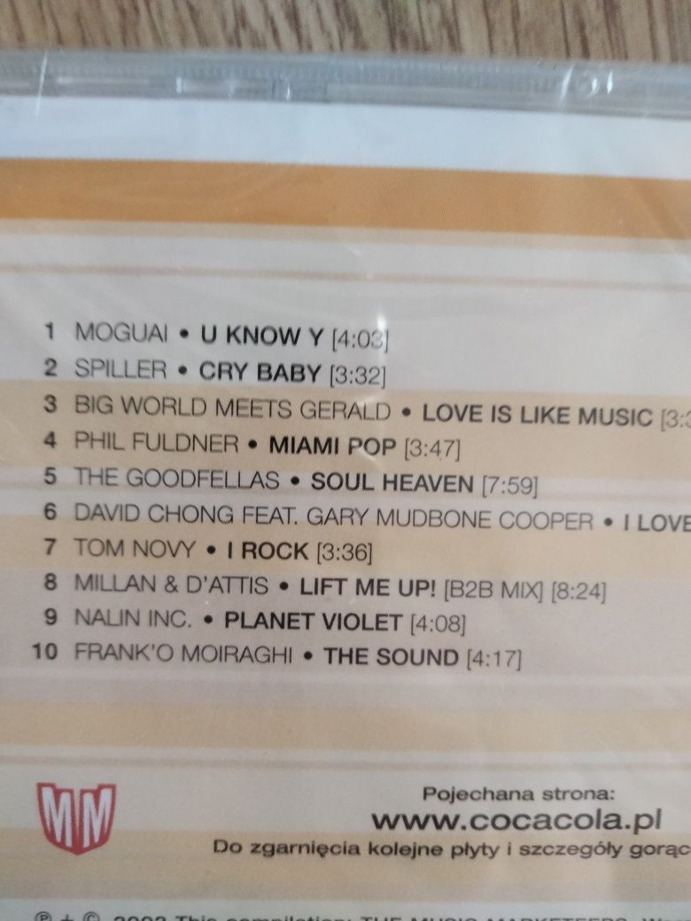 Płyty CD  goraca piątku. 2003