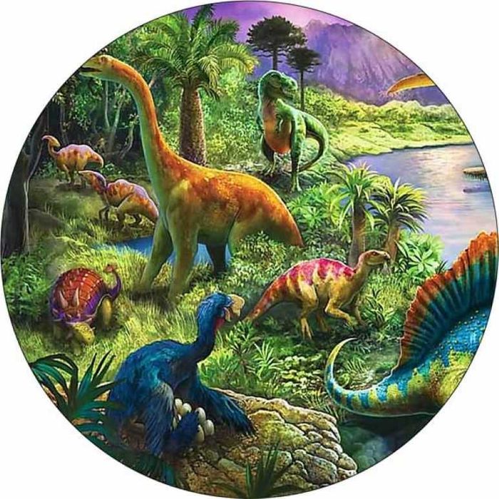 Opłatek na tort Urodziny Dinozaur T-Rex