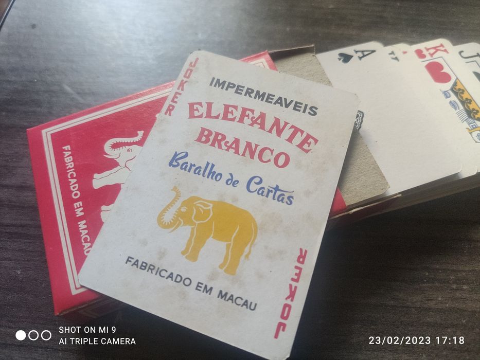 Cartas antigas Elefante Branco.