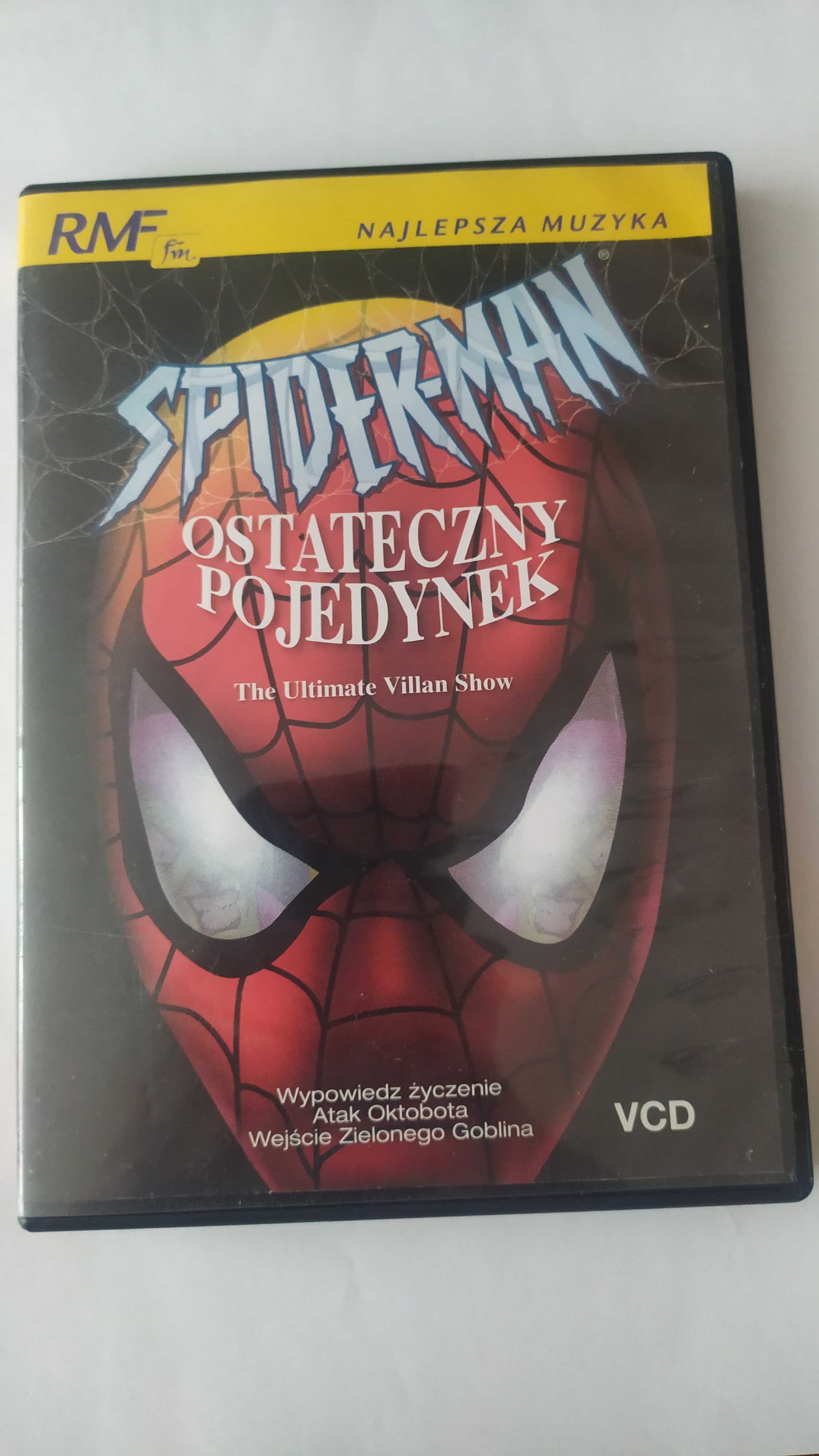 Spider-Man ostateczny pojedynek płyta VCD rmf