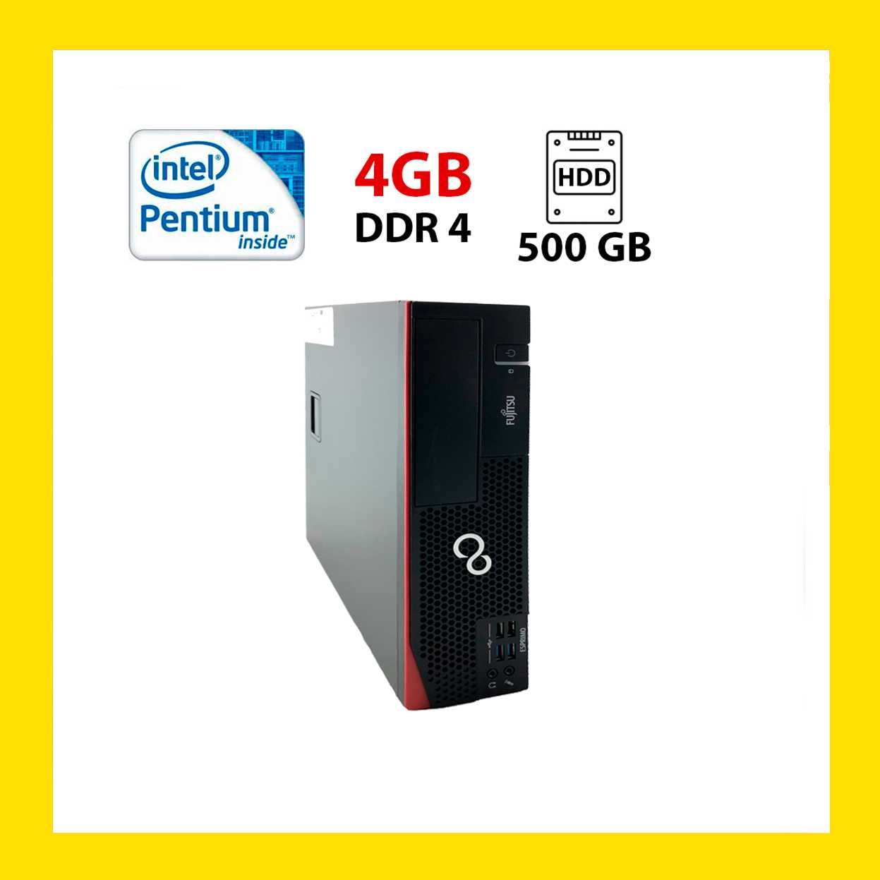 Комп'ютер Fujitsu Esprimo D556/Pentium G4400/4GB DDR4/500GB HDD/HD 510