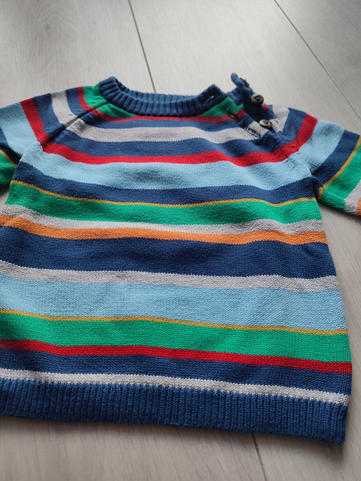 Sweter sweterek niemowlęcy 68 H&M