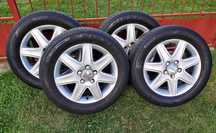 Felgi Seat oryginalne 16" 5 x 112 z oponami Falken 215/55/R16