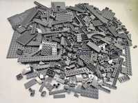 Lego mix elementy szare ciemnoszare dark grey castle pirates