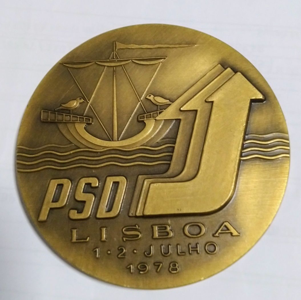 Medalha do PSD 1978, do VI Congresso Nacional