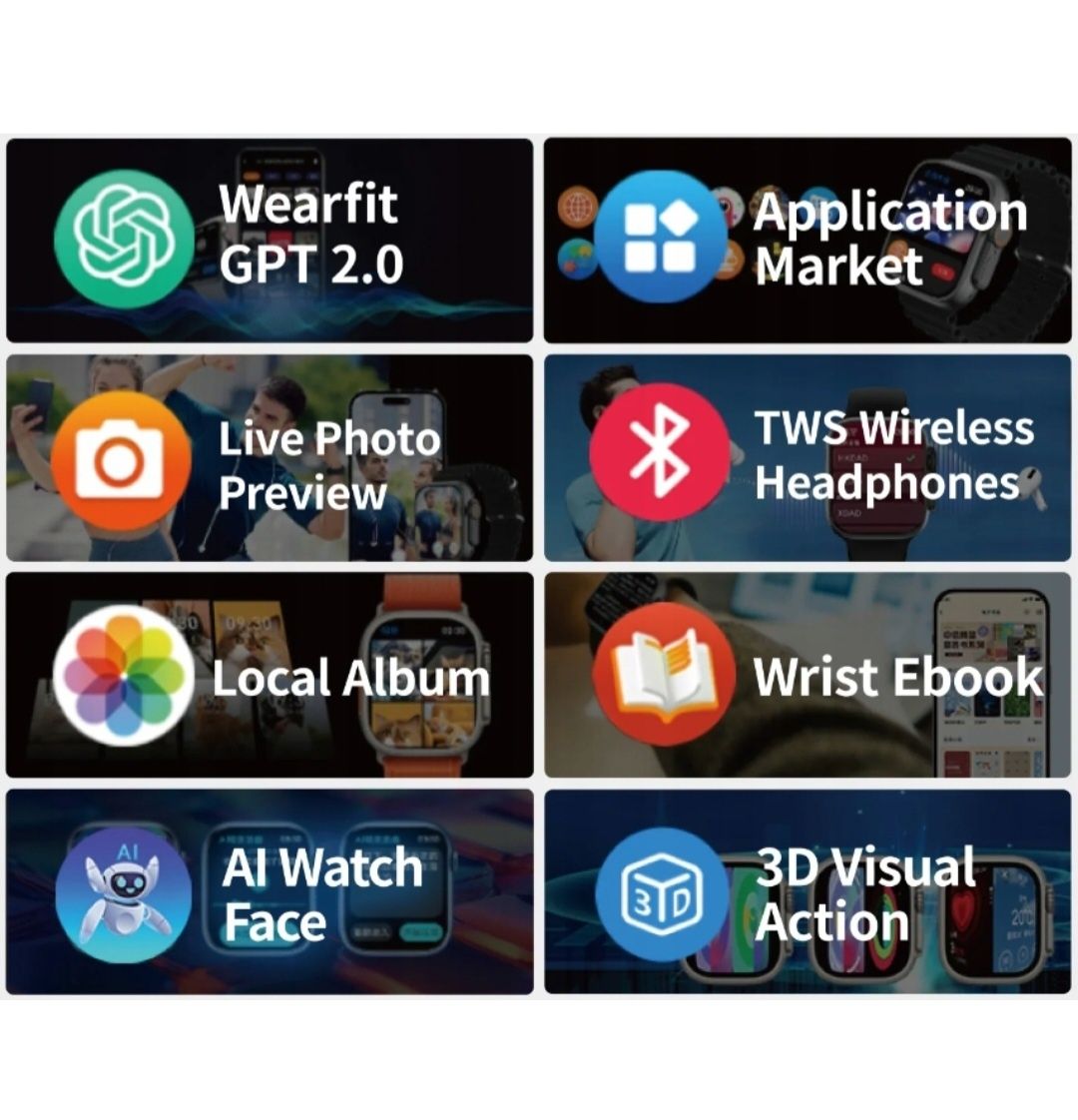 Smartwatch HK9 Ultra 2 Max nowy