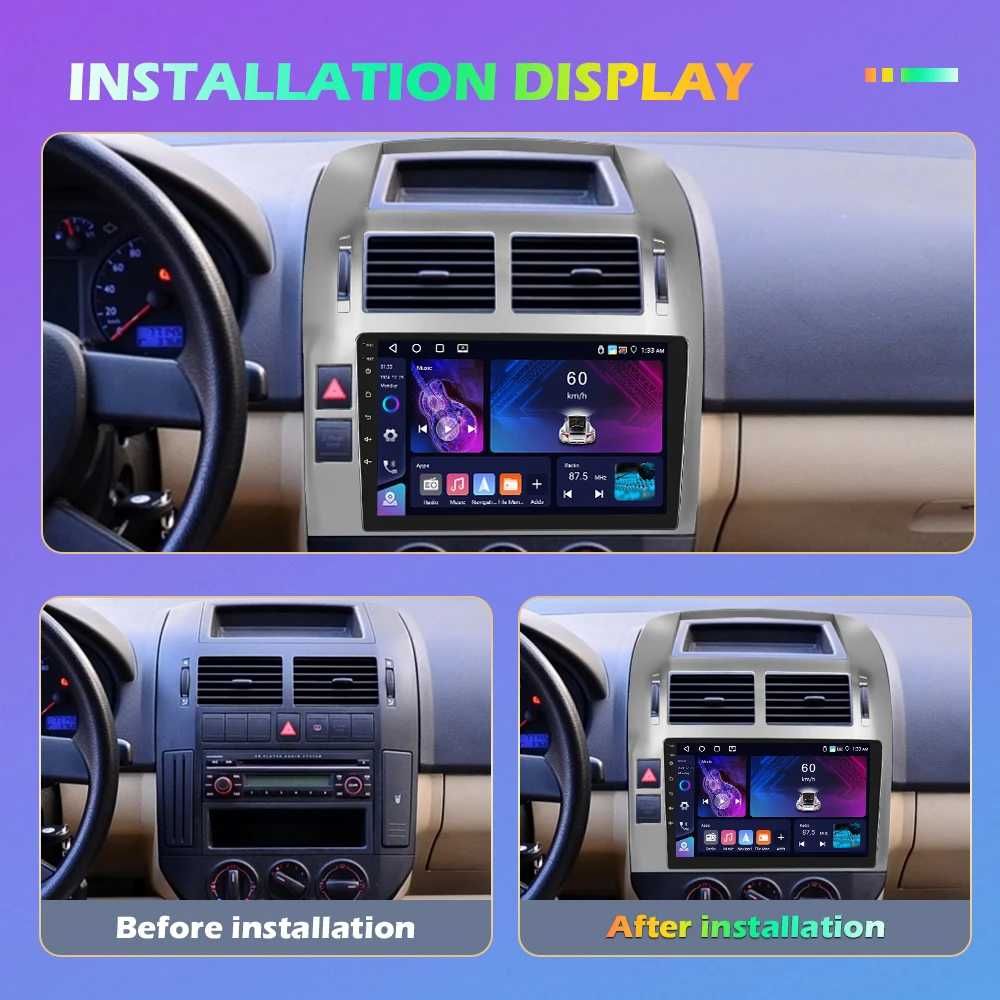 Radio Android 13 VW Volkswagen Polo 2004/2011r gps wifi