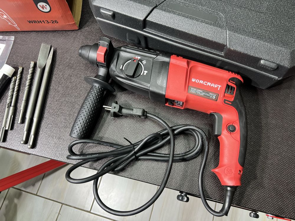 Перфоратор WORCRAFT WRH13-26 Скидка в описании 1250 Вт 3.2 Дж