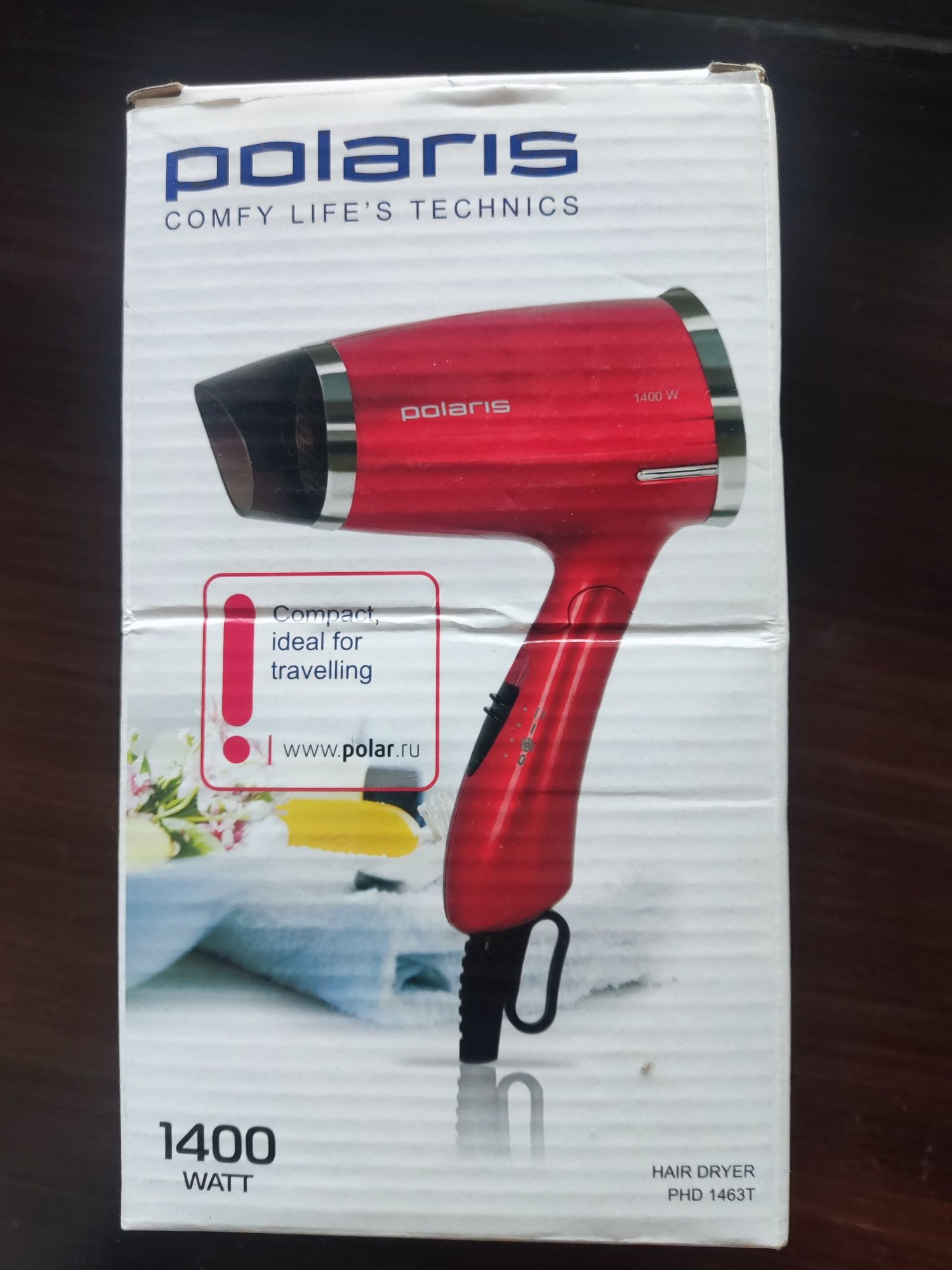 Фен складний Polaris PHD 1463T
