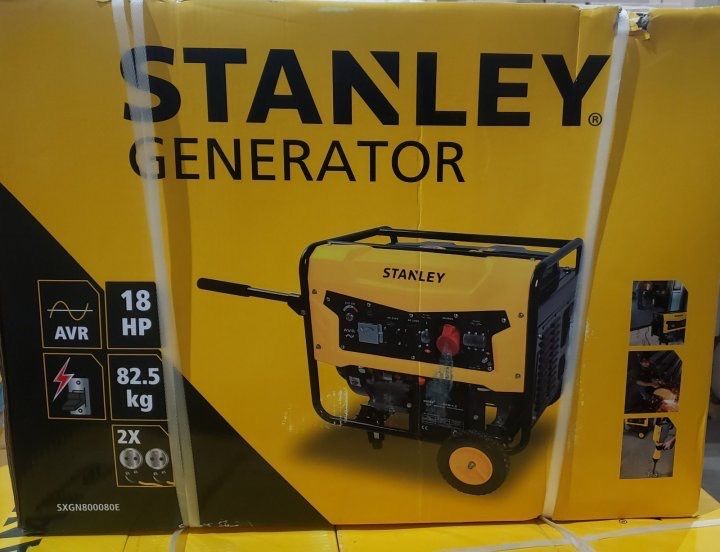 Генератор Stenley 5,5kBт.  состояние нового