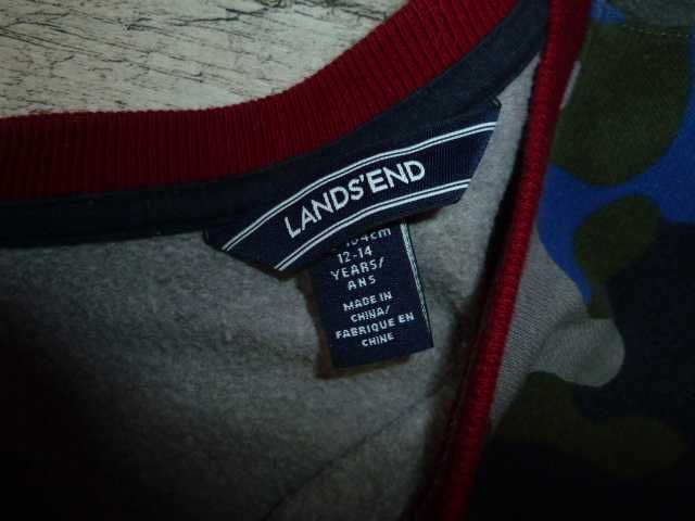 Lands End Свитшот на 12-14 лет с начесиком