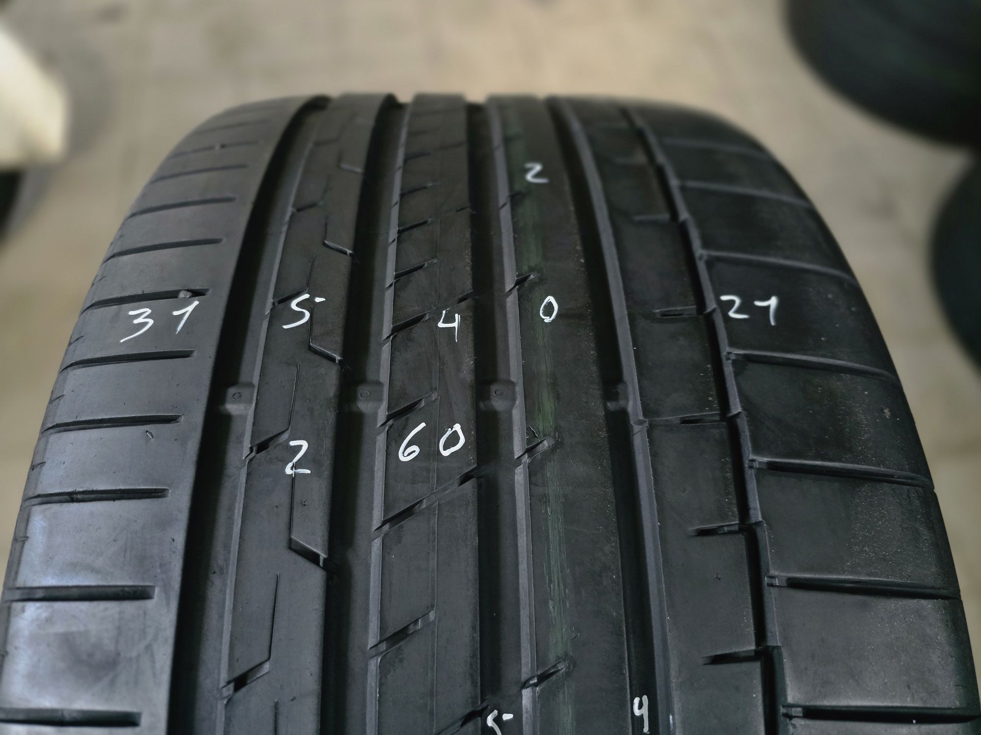 Pneus 315/40 R21 Continental SportContact 6 – 95%
