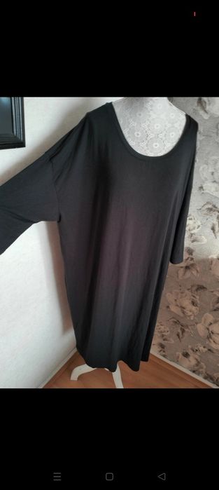 Tunika czarna 3/4 rękaw 4XL Jackie VRS
