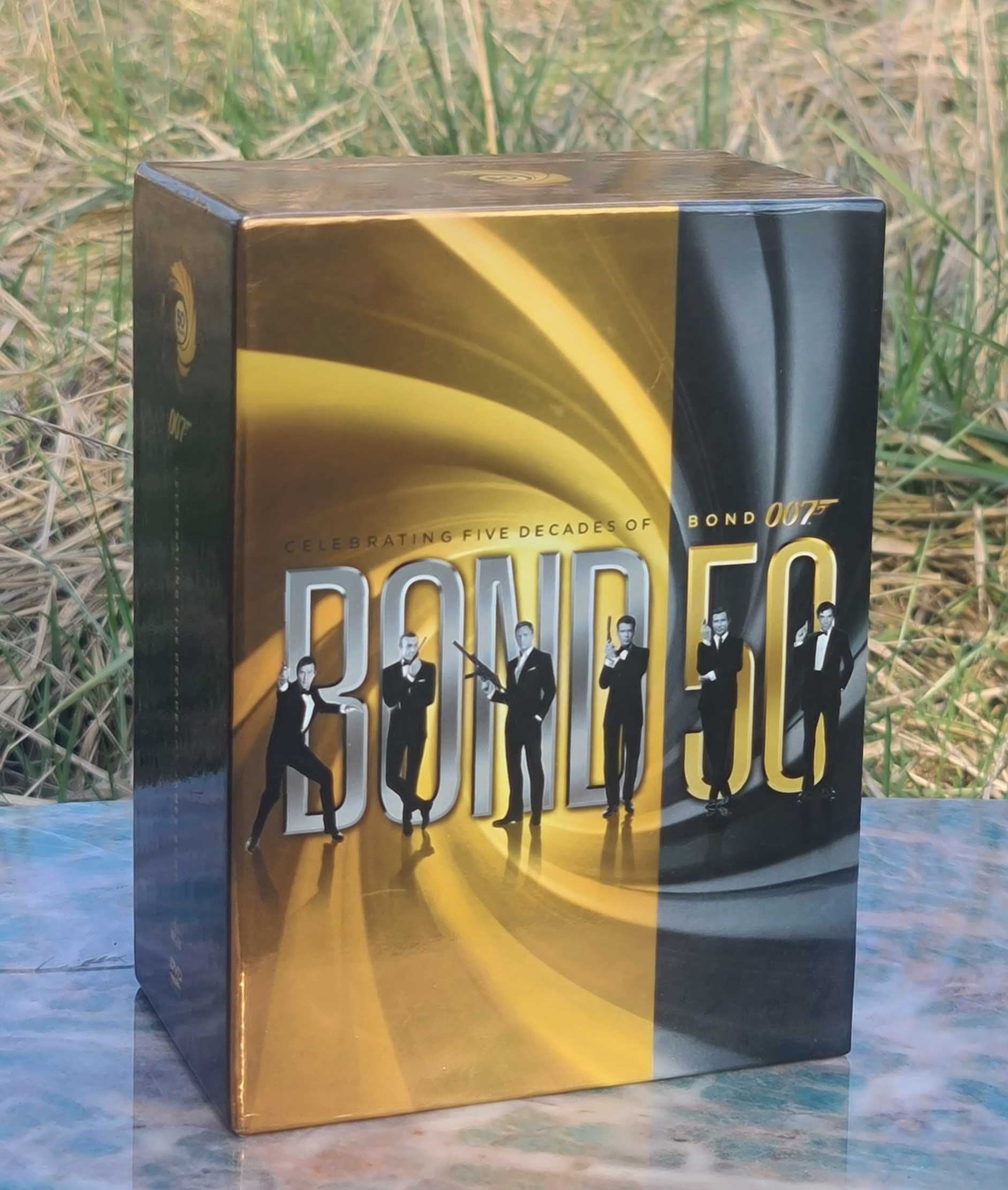 Колекція фільмів Джеймс Бонд 007 James  Bond 50 Box