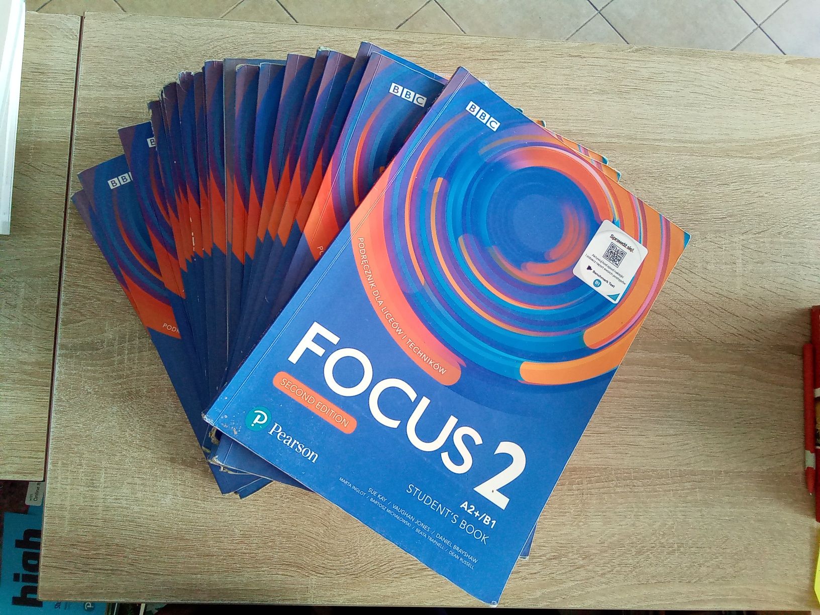 Focus 2 second edition A2+/B1 podręcznik student's book Pearson KN