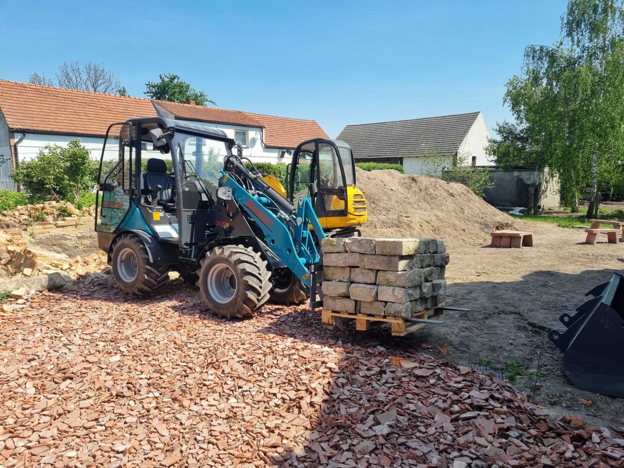 Mini ładowarka SCHMiDT 3639 kabina łyżka miniładowarka 2025 KUBOTA