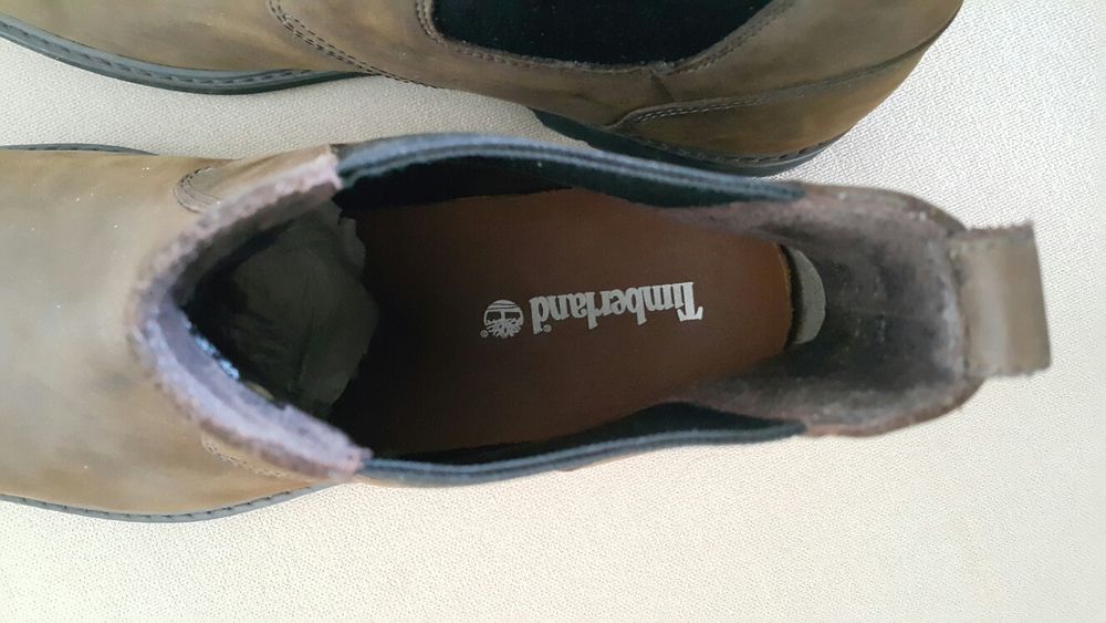 Ботинки челси Timberland натур кожа нубук 43р 29см сост нов Red Wing