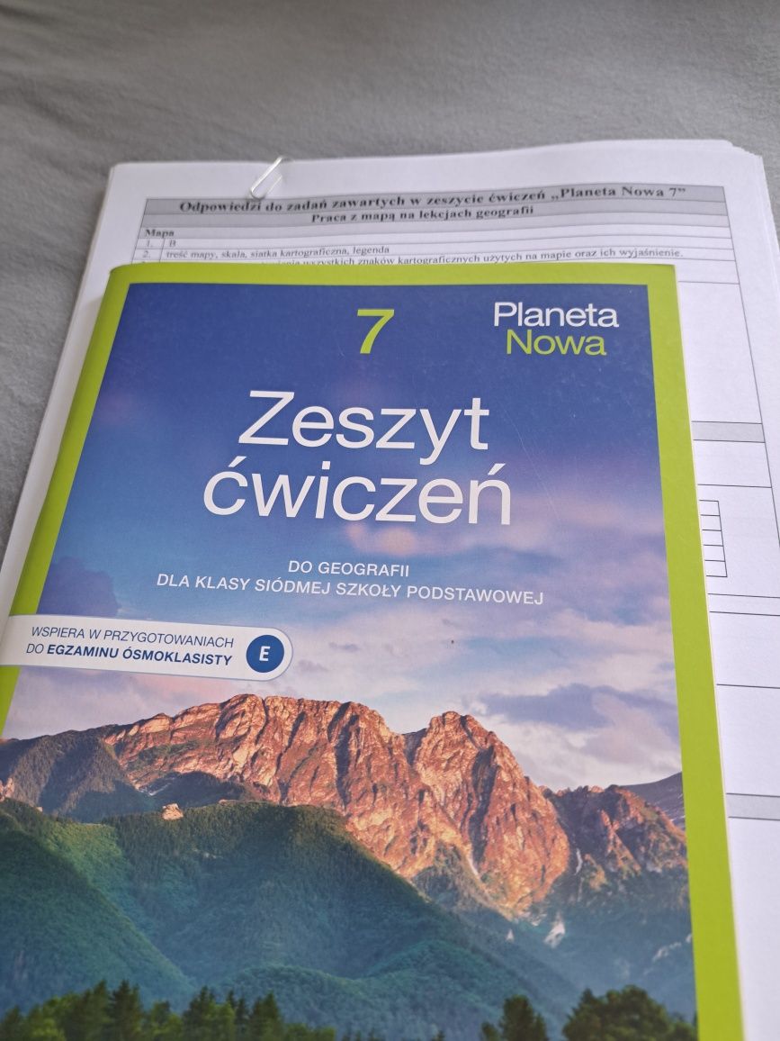 planeta nowa 7 ćwiczenia z odp