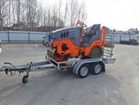 Hamm HD 8 VV  Walec HAMM HD8 VV 1850 kg Kubota 1640 mth, 39 000 zł netto