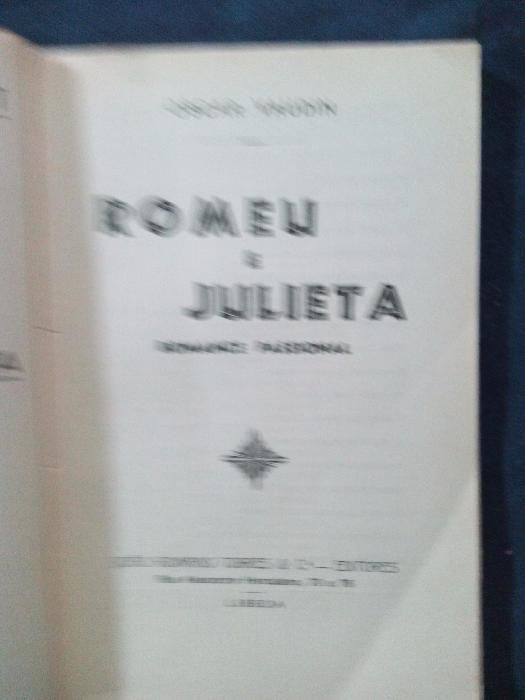 romeu e julieta - Oscar Vaudin (edição Romano Torres) - antiguidade